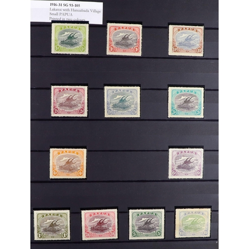 53 - COMMONWEALTH MINT COLLECTION. A beautiful collection in 9 large stock albums, stamps and sets from t... 