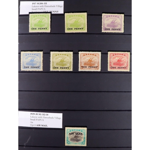 53 - COMMONWEALTH MINT COLLECTION. A beautiful collection in 9 large stock albums, stamps and sets from t... 