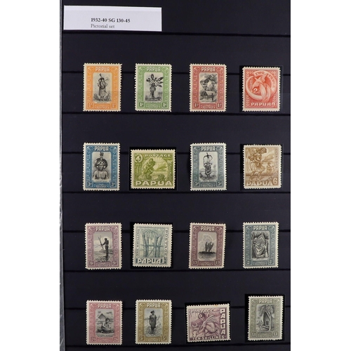 53 - COMMONWEALTH MINT COLLECTION. A beautiful collection in 9 large stock albums, stamps and sets from t... 