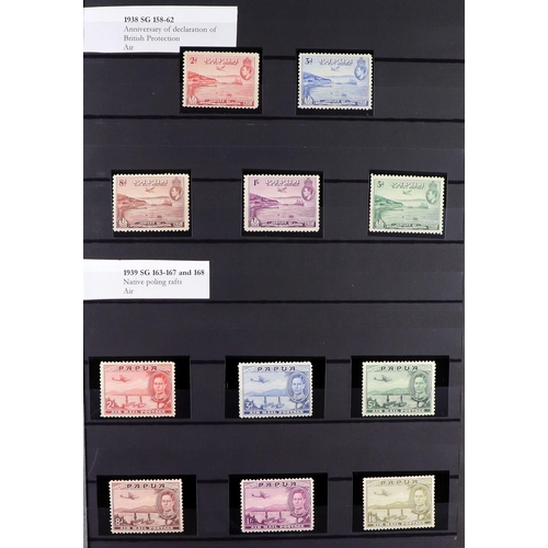 53 - COMMONWEALTH MINT COLLECTION. A beautiful collection in 9 large stock albums, stamps and sets from t... 