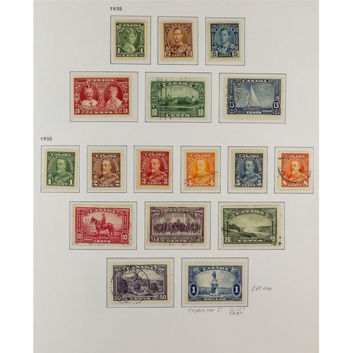 543 - CANADA 1859-1990's ACCUMULATION IN SIX STOCKBOOK/ALBUMS Includes 1859-1997 collection in two Davo al... 