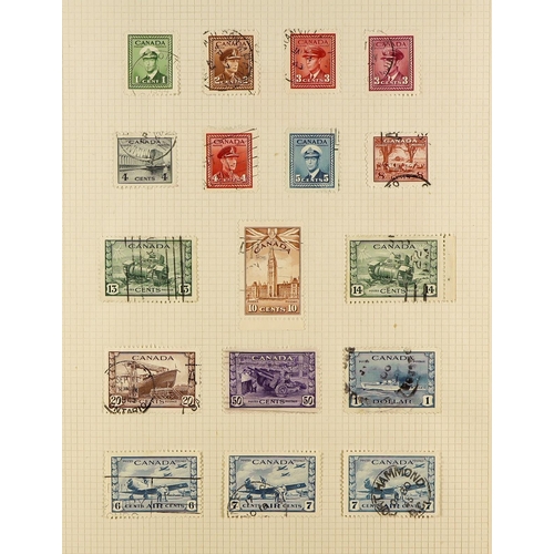 557 - CANADA 1911 - 1964 FINE USED COLLECTION includes Newfoundland, comprehensive with many sets, semi-sp... 