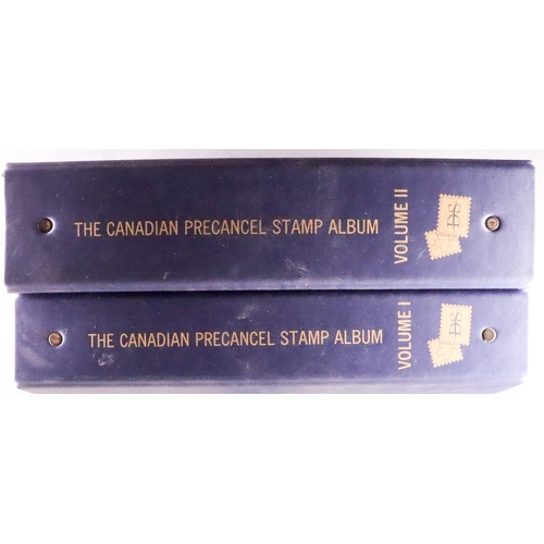 568 - CANADA PRECANCELS All periods all different collection in two special Deveney Stamps printed albums,... 