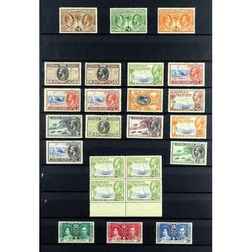 576 - CAYMAN IS. 1900 - 1970 MINT COLLECTION on protective pages, note 1900 sets (2), 1902 1s, 1905 set, 1... 