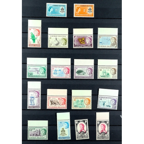 576 - CAYMAN IS. 1900 - 1970 MINT COLLECTION on protective pages, note 1900 sets (2), 1902 1s, 1905 set, 1... 