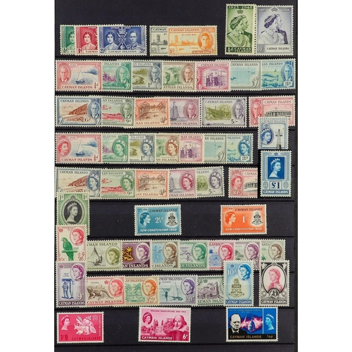 59 - COMMONWEALTH MINT COLLECTION. An outstanding collection of mint stamps in a stock album. Chiefly lat... 