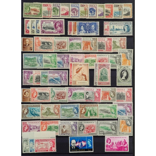 59 - COMMONWEALTH MINT COLLECTION. An outstanding collection of mint stamps in a stock album. Chiefly lat... 