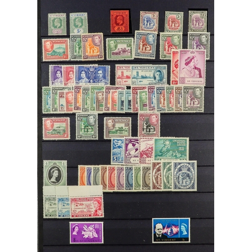 59 - COMMONWEALTH MINT COLLECTION. An outstanding collection of mint stamps in a stock album. Chiefly lat... 