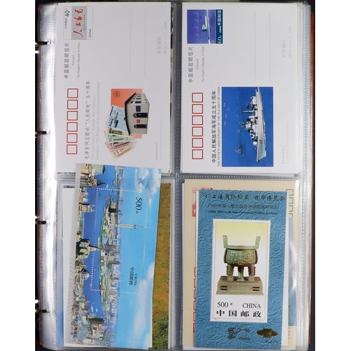 600 - CHINA 1990's-2000's COLLECTION in seven albums, includes never hinged mint stamps & mini-sheets, spe... 