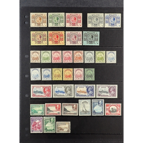 61 - COMMONWEALTH 1860-1957 MINT COLLECTION on stock pages, includes Antigua 1876 1d, 1884-87 1s, 1932 Te... 