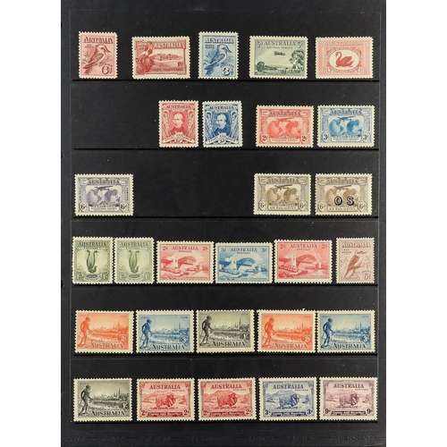 61 - COMMONWEALTH 1860-1957 MINT COLLECTION on stock pages, includes Antigua 1876 1d, 1884-87 1s, 1932 Te... 