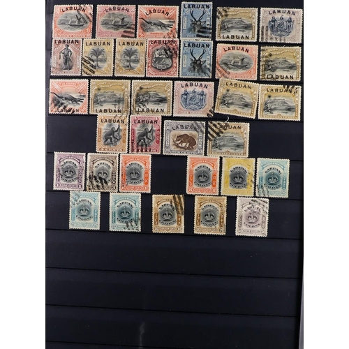 65 - COMMONWEALTH 1859-1965 USED COLLECTION on stock pages, includes Antigua 1863-67 6d wmk upright, 1876... 