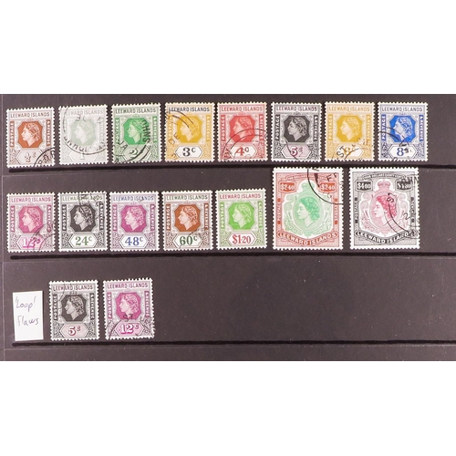 65 - COMMONWEALTH 1859-1965 USED COLLECTION on stock pages, includes Antigua 1863-67 6d wmk upright, 1876... 