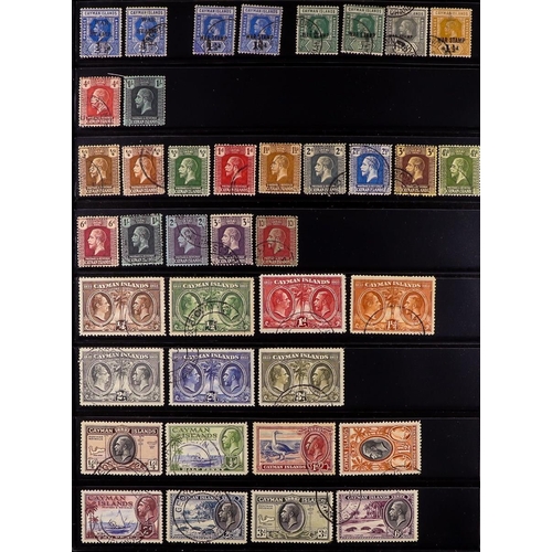 65 - COMMONWEALTH 1859-1965 USED COLLECTION on stock pages, includes Antigua 1863-67 6d wmk upright, 1876... 