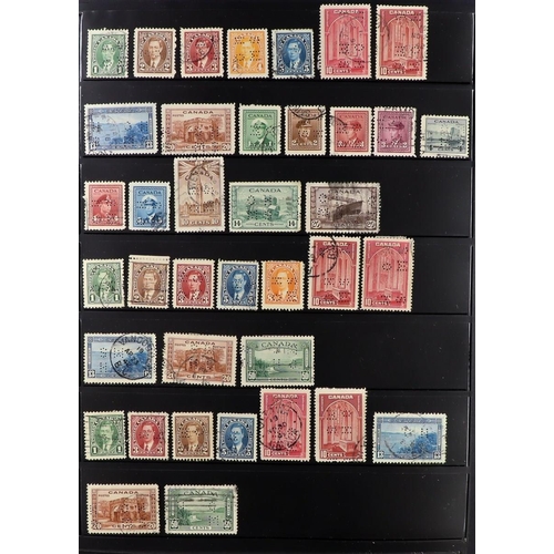 65 - COMMONWEALTH 1859-1965 USED COLLECTION on stock pages, includes Antigua 1863-67 6d wmk upright, 1876... 