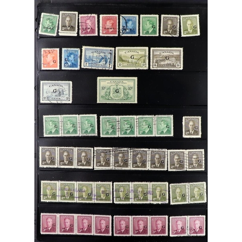 65 - COMMONWEALTH 1859-1965 USED COLLECTION on stock pages, includes Antigua 1863-67 6d wmk upright, 1876... 