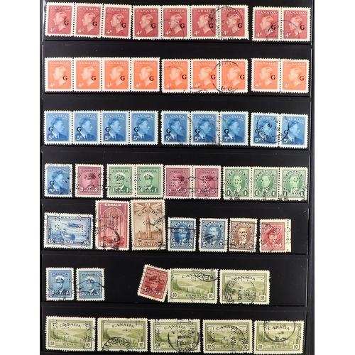 65 - COMMONWEALTH 1859-1965 USED COLLECTION on stock pages, includes Antigua 1863-67 6d wmk upright, 1876... 