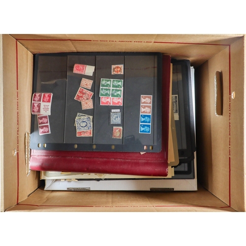 69 - SOMEWHAT SPECIALISED ESTATE TREASURE-TROVE IN 3 CARTONS. An intriguing assembly of stamps & other it... 