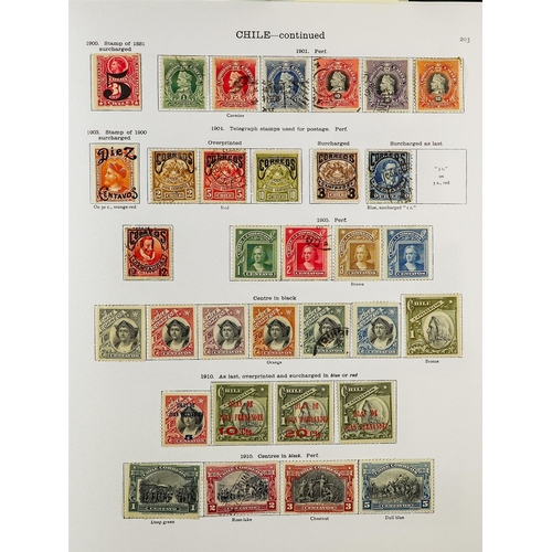 71 - WORLD COLLECTION IN THREE SG 'NEW IDEAL' (REPRINTED) ALBUMS FOR FOREIGN COUNTRIES 1844-1936 mint & u... 