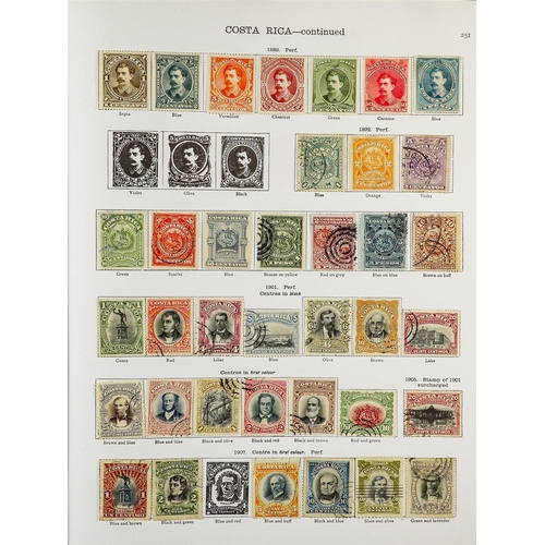 71 - WORLD COLLECTION IN THREE SG 'NEW IDEAL' (REPRINTED) ALBUMS FOR FOREIGN COUNTRIES 1844-1936 mint & u... 