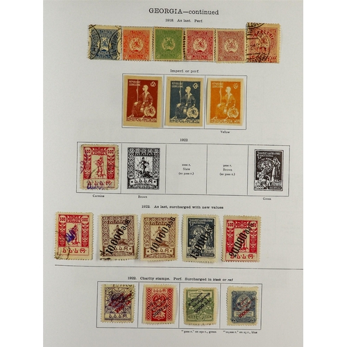 71 - WORLD COLLECTION IN THREE SG 'NEW IDEAL' (REPRINTED) ALBUMS FOR FOREIGN COUNTRIES 1844-1936 mint & u... 