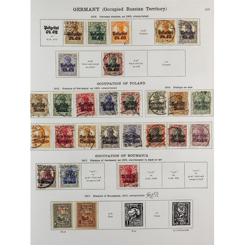 71 - WORLD COLLECTION IN THREE SG 'NEW IDEAL' (REPRINTED) ALBUMS FOR FOREIGN COUNTRIES 1844-1936 mint & u... 