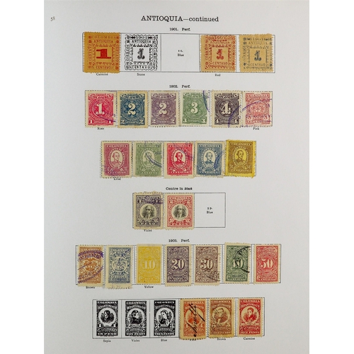 71 - WORLD COLLECTION IN THREE SG 'NEW IDEAL' (REPRINTED) ALBUMS FOR FOREIGN COUNTRIES 1844-1936 mint & u... 