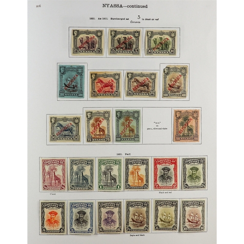 71 - WORLD COLLECTION IN THREE SG 'NEW IDEAL' (REPRINTED) ALBUMS FOR FOREIGN COUNTRIES 1844-1936 mint & u... 