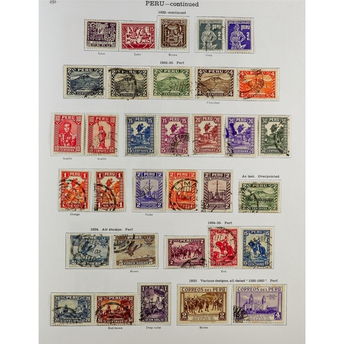 71 - WORLD COLLECTION IN THREE SG 'NEW IDEAL' (REPRINTED) ALBUMS FOR FOREIGN COUNTRIES 1844-1936 mint & u... 