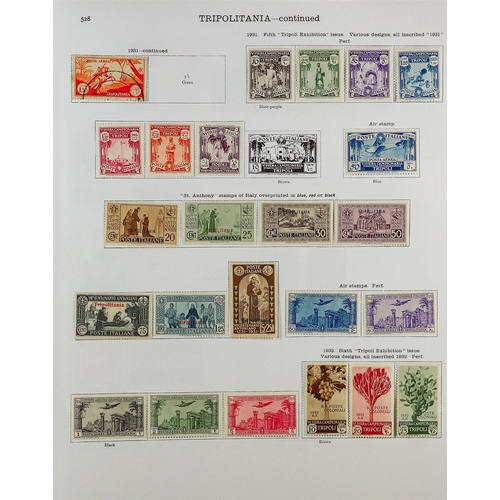 71 - WORLD COLLECTION IN THREE SG 'NEW IDEAL' (REPRINTED) ALBUMS FOR FOREIGN COUNTRIES 1844-1936 mint & u... 