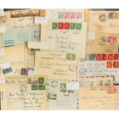 73 - COVERS IN 6 CARTONS. A varied assortment with strength in Commonwealth, various collection of items ... 