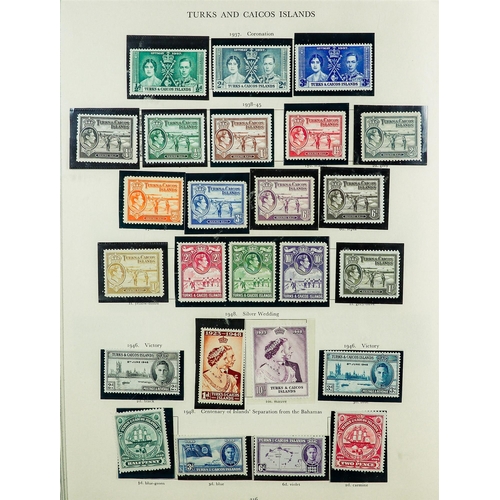 76 - COMMONWEALTH KGVI COLLECTION 1936-1952 mint & used stamps (often both examples) in well filled Stanl... 