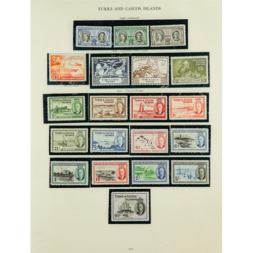 76 - COMMONWEALTH KGVI COLLECTION 1936-1952 mint & used stamps (often both examples) in well filled Stanl... 