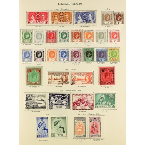 78 - KING GEORGE VI COLLECTION of mint & used stamps in almost completely- filled SG 'King George VI (Cro... 