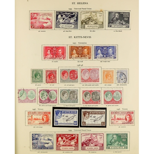 78 - KING GEORGE VI COLLECTION of mint & used stamps in almost completely- filled SG 'King George VI (Cro... 