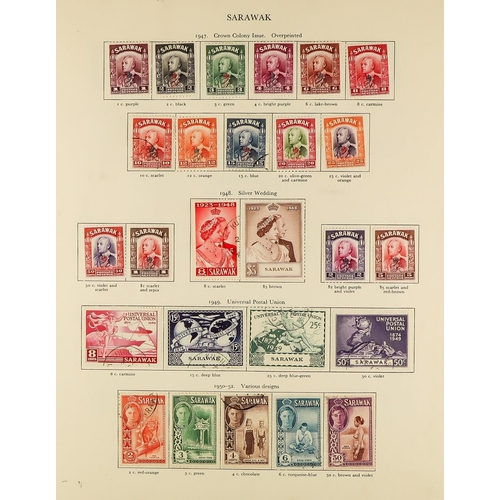 78 - KING GEORGE VI COLLECTION of mint & used stamps in almost completely- filled SG 'King George VI (Cro... 