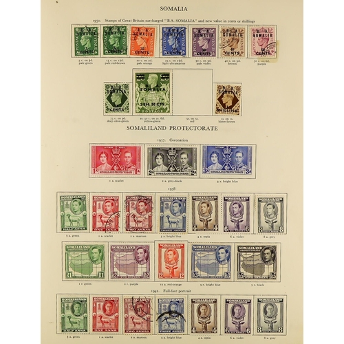 78 - KING GEORGE VI COLLECTION of mint & used stamps in almost completely- filled SG 'King George VI (Cro... 