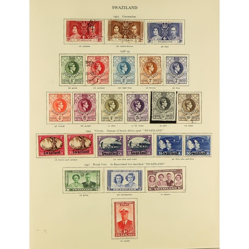 78 - KING GEORGE VI COLLECTION of mint & used stamps in almost completely- filled SG 'King George VI (Cro... 