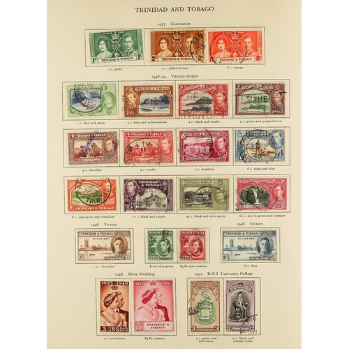 78 - KING GEORGE VI COLLECTION of mint & used stamps in almost completely- filled SG 'King George VI (Cro... 