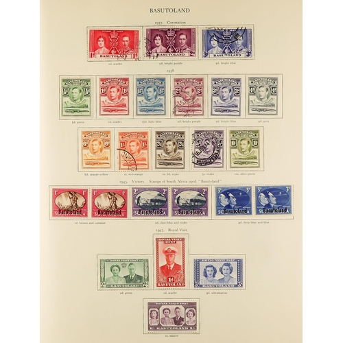 78 - KING GEORGE VI COLLECTION of mint & used stamps in almost completely- filled SG 'King George VI (Cro... 