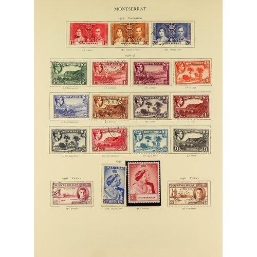 78 - KING GEORGE VI COLLECTION of mint & used stamps in almost completely- filled SG 'King George VI (Cro... 