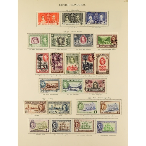 78 - KING GEORGE VI COLLECTION of mint & used stamps in almost completely- filled SG 'King George VI (Cro... 