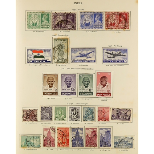 78 - KING GEORGE VI COLLECTION of mint & used stamps in almost completely- filled SG 'King George VI (Cro... 