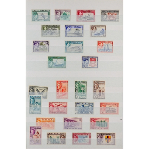 79 - COMMONWEALTH QV TO KGVI MINT COLLECTION in stockbook, mostly various definitive sets, all different,... 