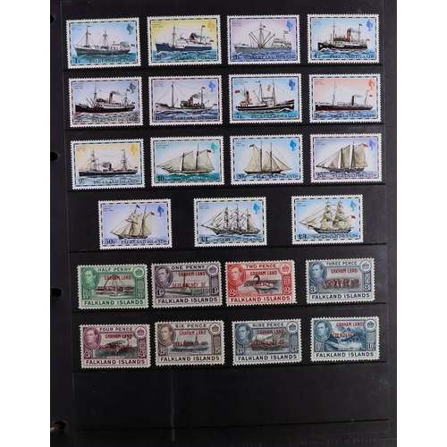 82 - COMMONWEALTH 1890's to early 1980's MINT & NHM COLLECTION of mainly long definitive & pictorial sets... 