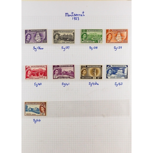 83 - COMMONWEALTH Mint collection in two albums, the strength is in various 1930's - 1950's long definiti... 