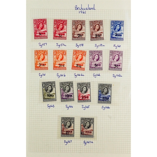 83 - COMMONWEALTH Mint collection in two albums, the strength is in various 1930's - 1950's long definiti... 