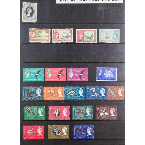 83 - COMMONWEALTH Mint collection in two albums, the strength is in various 1930's - 1950's long definiti... 