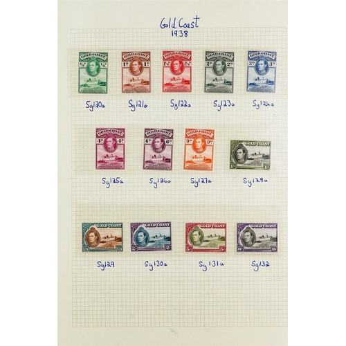 83 - COMMONWEALTH Mint collection in two albums, the strength is in various 1930's - 1950's long definiti... 