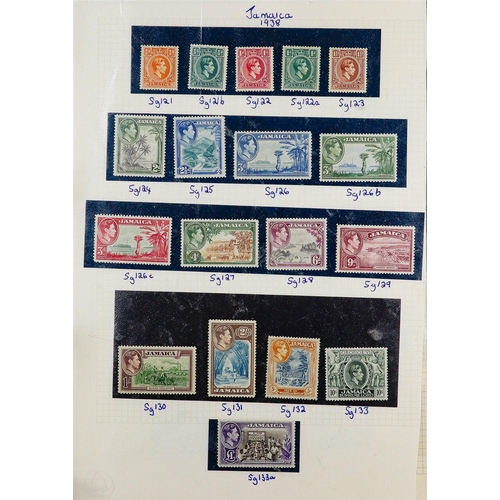 83 - COMMONWEALTH Mint collection in two albums, the strength is in various 1930's - 1950's long definiti... 